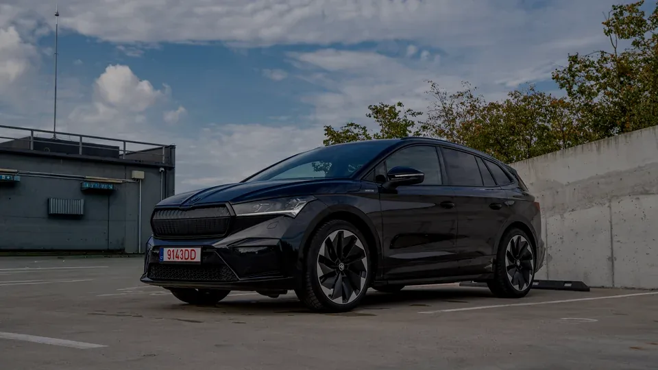 Škoda Enyaq · Pardaviminės fotosesijos